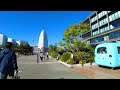 【4K】みなとみらい 横浜ハンマーヘッドとMARINE & Walkを散歩 | Walk around  the shopping malls in Yokohama . (Nov. 2022)