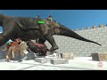 Dino War, Carnivore Dinosaurs Vs Dark Herbivore Dinosaurs - Animal Revolt Battle Simulator