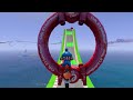 GTA 5 Crazy Ragdolls  | Spiderman by Quad Bike On Rainbow Spiders Bridge (Spider Shark Jumps)
