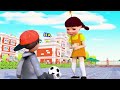 Squidgame Doll Is Rich But Lacks Mother's Love - Scary Teacher 3D Touching Story
