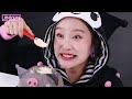 🖤검정 쿠로미 먹방🖤 SANRIO KUROMIサンリオ クロミ Mukbang JiniYum 지니얌 먹방