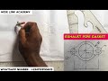 EXHAUST PIPE GASKET (Principle Of Tangency) #wiselinkacademy #tangency#technicaldrawing well explain