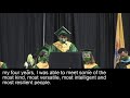 I rapped my graduation speech.