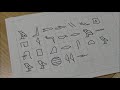 How to write Alphabet in Egyptian hieroglyphs