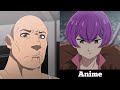The Seven Deadly Sins Female Edition | Anime vs Reddit (the rock reaction meme)