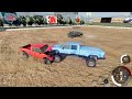 JUMP RACE IN LIFTED TRUCKS! (BeamNG Drive)