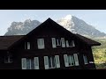 Switzerland Scenic Train Rides 🇨🇭 Grindelwald 4K Spring Summer Autumn Winter