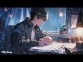 Study Music for deep focusing🎶 relaxing piano music with sounds of rain ASMR