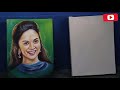 How to make perfect painting board like canvas at home || canvas board for watercolor and acrylic