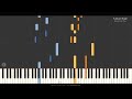 A Quiet Night \\ Jacob's Piano \\ Synthesia Piano Tutorial