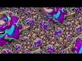 Trippy Colorful Fractal Animations, Chill Ambient Music for Study, Sleep Meditation, Tripping Etc!