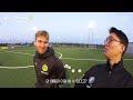 Watch how rising stars of BVB youth team react when they trained with Korean football prospects!
