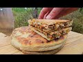 THE ULTIMATE BEEF QUESADILLA | Relaxing Cooking with ASMR