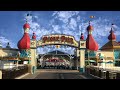 Pixar Pier Ambiance at California Adventures  | Theme Park Sounds & Music Experience