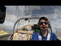 Flying to the Wash with the motorglider