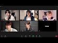 an hour zoom meeting with tomorrow x together | study with txt