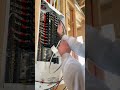 how to neatly tie in a residential panel (in under 2 hours)