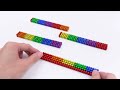 DIY - Build Amazing Rainbow Maze For Hamster Pet From Magnetic Balls | By Magnet Satisfying