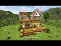 [Minecraft] How to Build an Aesthetic Cozy House / Tutorial