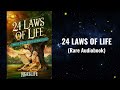 24 Laws of Life: Master THIS and Your Life Will NEVER Be The Same Audiobook