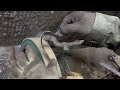 【黒鳥鍛造工場】四万十町鍛冶職人が造る『鍛造　草削り』 【Weed Scraper】Japan Blacksmith