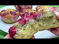 Cherry muffins without a gram of white flour and sugar! Very quick recipe