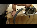 DeWalt Circular Saw Dust Port Install | Bobby Sharp