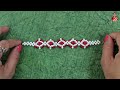 Handmade Beads Bracelet Idea #0260 | Easy Handmade Jewellery Making  |  PEARL BRACELET AT HOME