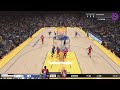 NBA 2K24 Tatum beats Demar baseline