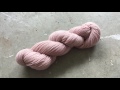 How to dye yarn using avocado