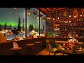 Smooth Winter Jazz Music in Snowy Coffee Shop Ambience ❄️ Soft Jazz Instrumental Music to Studying