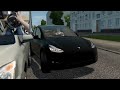 City Car Driving - Tesla Model Y [Steering wheel gameplay]