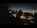 Fireworks over the San Fernando Valley