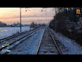 Cab Ride Dobova - Zidani Most (Dobova – Ljubljana Railway, Slovenia) train driver's view 4K