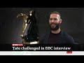 Andrew Tate BBC interview: Influencer challenged on misogyny and rape allegations - BBC News