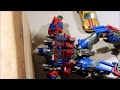 Transformers Optimus Prime VS Megatron Stop Motion 15th Anniversary