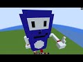 I cheated with SONIC in Minecraft Build Battle!