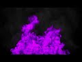 Purple Fire and Smoke Looping Background - Free Motion Graphic Screensaver