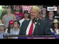 Trump Taunts Biden After President Drops From US Elections | Donald Trump In Michigan LIVE | N18G