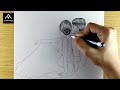 Couple drawing easy step by step || pencil sketch for beginners || romentic couple sittingbdrawing
