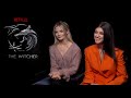 THE WITCHER: Ciri (Freya Allan) i Yennefer (Anya Chalotra) on pressure, books and difficult scenes