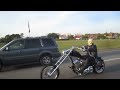 The Ghost Rider in Myrtle beach on Chopper (Halloween)