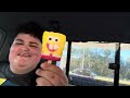 Hey y’all try SpongeBob Popsicle Challenge part 2