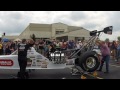 3000hp Alcohol Dragster start up.