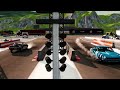 Realistic Drag Racing Crashes #5 - BeamNG Drive