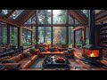 Relaxing Jazz for Work, Study, Unwinding ☕ Soft Instrumental Music in a Cozy Living Room Ambience