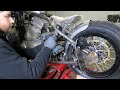 Harley Davidson Sportster to Hardtail Bobber Fabrication Build in 20 Minutes