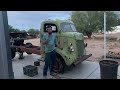 Will it run after 40+ years? 1941 Ford COE abandoned in the desert first start