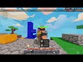 Funny video of (Roblox) BEDWARS