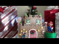 Decorating Super Mario Gingerbread Castle ** Happy Holidays! **